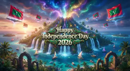 Maldives Independence Day 2026 Png - Free Maldives Independence Day 2026 Download