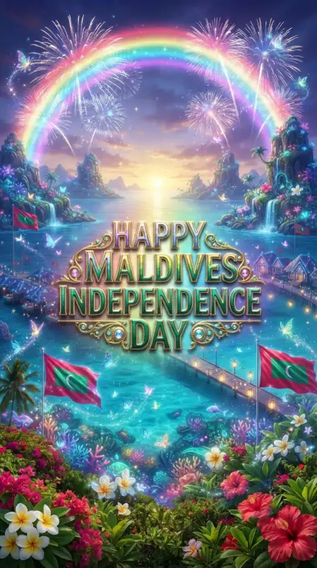 Maldives Independence Day Classroom Decoration - Free Maldives Independence Day 2026 Download