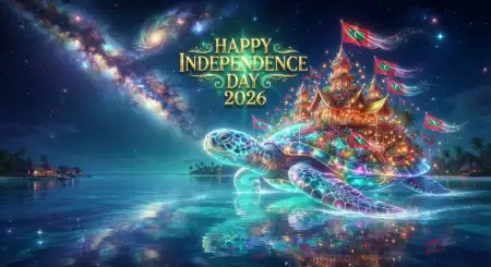 Maldives Independence Day Ribbon Png - Free Maldives Independence Day 2026 Download