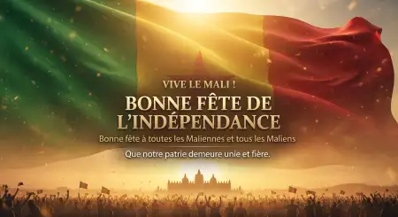 mali independence day festival poster 2026