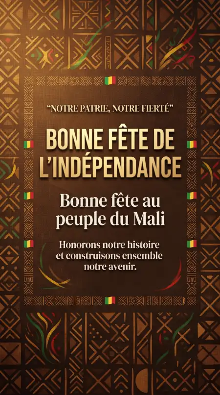 mali independence day text png 2026
