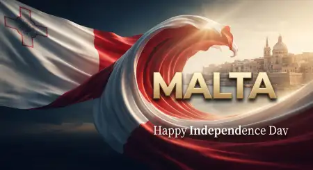 malta independence day flag background - Malta Independence Day Patriotic Background