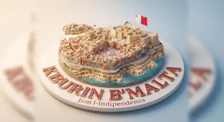 malta independence day national symbols