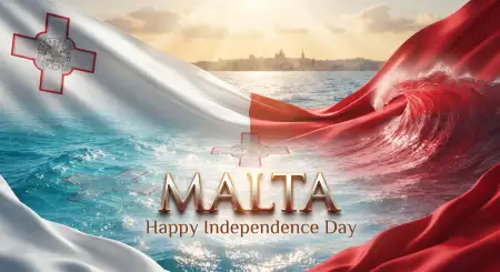 malta independence day poster background - Malta Independence Day Patriotic Background