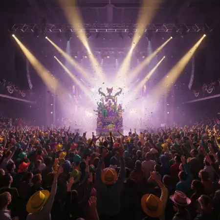 Mardi Gras Celebration Flyer Background Hd - Free Mardi Gras Background Download