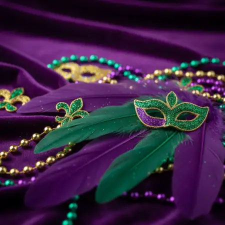 Mardi Gras Digital Background For Editing - Free Mardi Gras Background Download