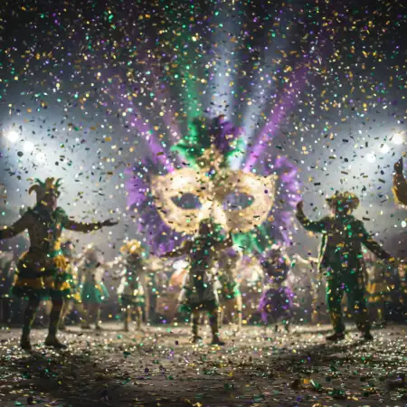 Mardi Gras Facebook Cover Background - Free Mardi Gras Background Download