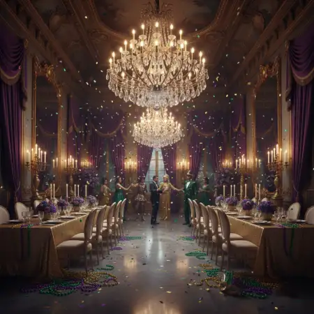 Mardi Gras Luxury Event Background - Free Mardi Gras Background Download