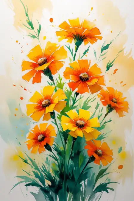 Marigold Flower Photography In Natural Light - Free Marigold Flower Download