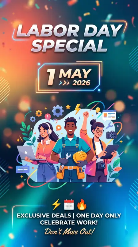 May Day 2026 Wishes Pictures Download - Free International Labor Day Wishes 2026 Download