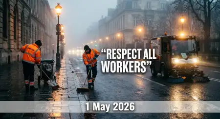 May Day 2026 Workers Respect Quotes Hd Images Download - Free International Workers Day 2026 Wishes Download