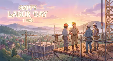 May Day Background Hd Free Download - Free International Labor Day Wishes 2026 Download