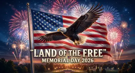 Memorial Day 2026 Banner - Free Memorial Day 2026 Download