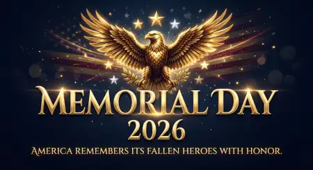 Free Memorial Day 2026 Emotional Usa Tribute Graphics Background Image Download