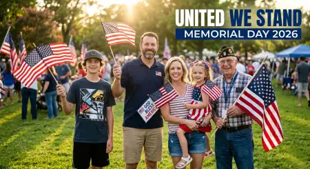 Memorial Day 2026 Facebook Cover - Free Memorial Day 2026 Download
