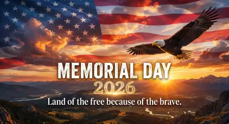 Free Memorial Day 2026 Premium Patriotic Wallpapers Background Image Download