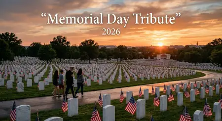 Memorial Day 2026 Tribute Hd Wallpaper - Free Memorial Day 2026 Download