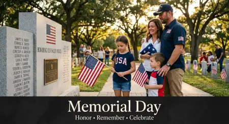 Memorial Day Greeting Card 2026 For Veterans Families - Free Memorial Day Greeting Card 2026 Download