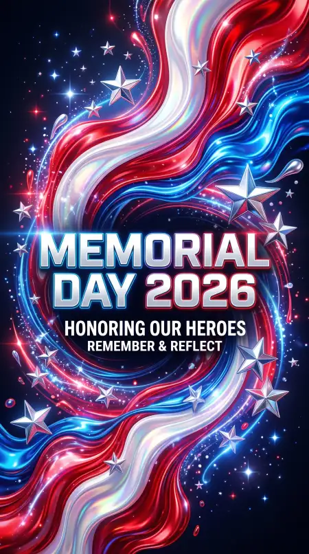 Memorial Day Greeting Card For Teachers 2026 - Free Memorial Day Greeting Card 2026 Download