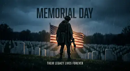 Memorial Day Greeting Card For Tribute Posters 2026 - Free Memorial Day Greeting Card 2026 Download