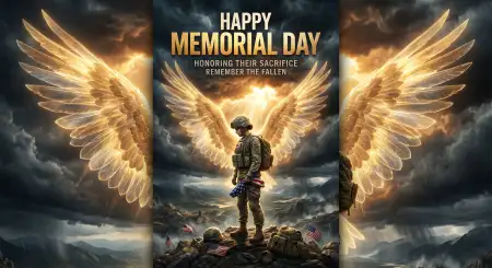 Memorial Day Greeting Card High Resolution Images 2026 - Free Memorial Day Greeting Card 2026 Download