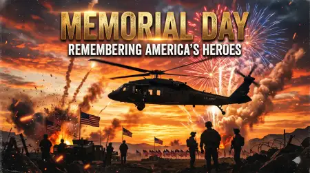 Memorial Day Greeting Card With Air Force Tribute 2026 - Free Memorial Day Greeting Card 2026 Download