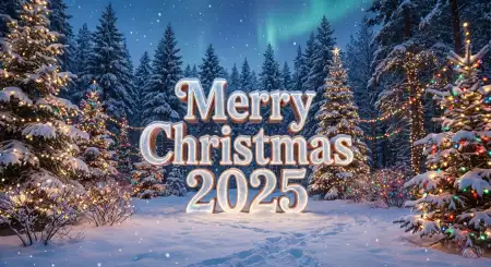 Merry Christmas 2025 3d Text Images - Free Merry Christmas Download