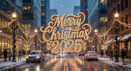 Merry Christmas 2025 4k Wallpaper - Free Merry Christmas Download
