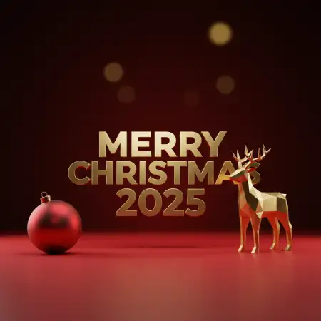 Merry Christmas 2025 Aesthetic Background - Free Merry Christmas Download