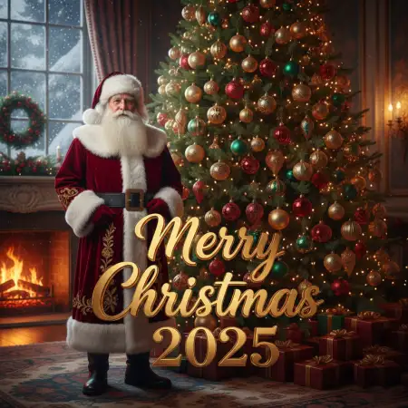 Merry Christmas 2025 Background Hd - Free Background Hd Download