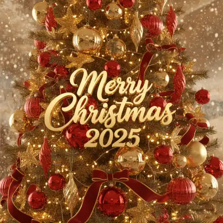 Merry Christmas 2025 Christmas Tree Images - Free Merry Christmas Download