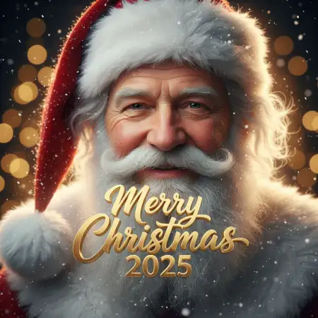 Merry Christmas 2025 Festive Background - Free Merry Christmas Download