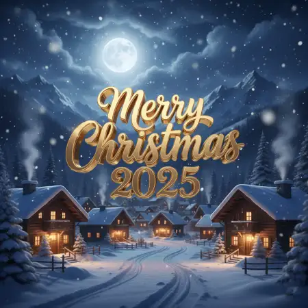 Merry Christmas 2025 Instagram Post - Free Merry Christmas Download