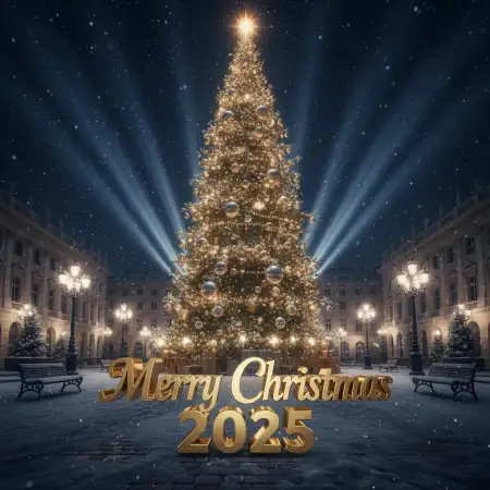 Merry Christmas 2025 Poster Design - Free Merry Christmas Download