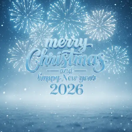Free Merry Christmas And Happy New Year 2026 Background Hd Background Download