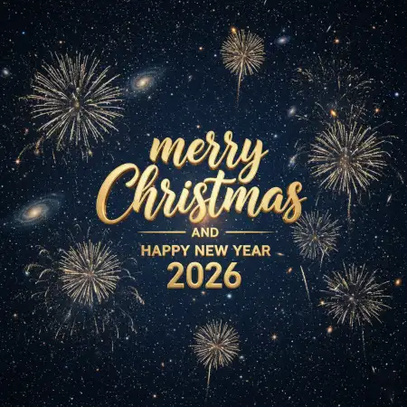 Free Merry Christmas And Happy New Year 2026 Free Stock Images Background Download