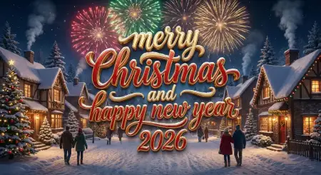 Free Merry Christmas And Happy New Year 2026 Hd Images Free Download Background Download