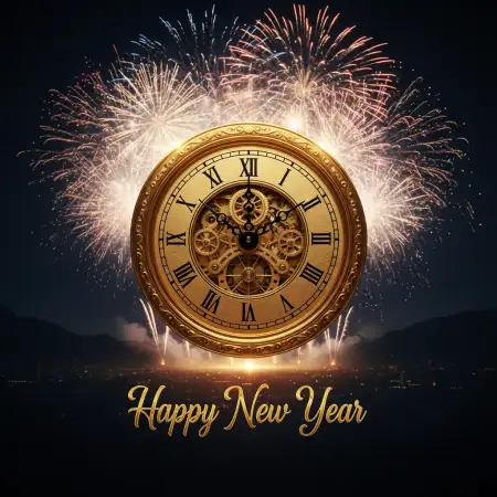 Free Merry Christmas And Happy New Year 2026 Wallpaper For Desktop Background Download