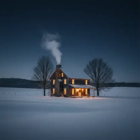 Free Merry Christmas Background Hd With Warm Lights Background Download