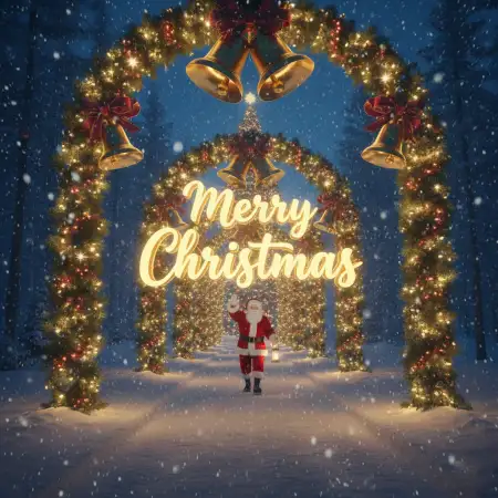Merry Christmas Calligraphy Text Png Download - Free Merry Christmas Download