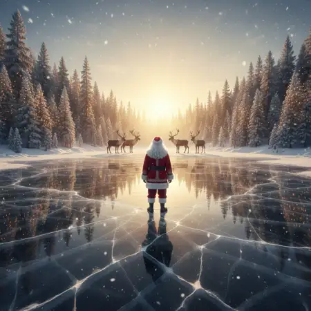 Free Merry Christmas Fireplace Background Cozy Home Background Download