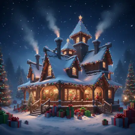 Free Merry Christmas Greeting Background For Photoshop Background Download