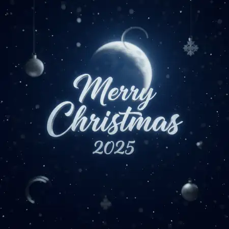 Free Merry Christmas Greetings 2025 Business Clients Background Download