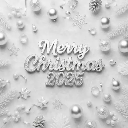 Free Merry Christmas Greetings 2025 For Colleagues Background Download