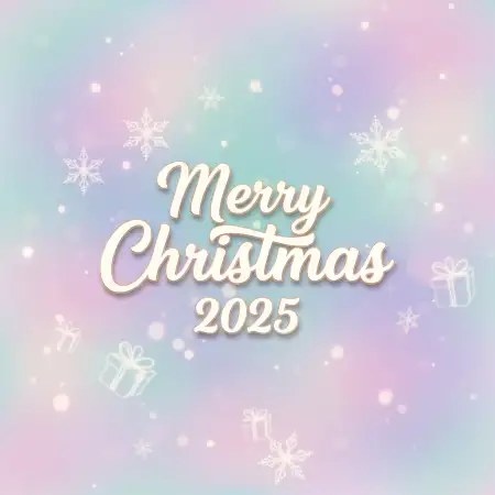 Free Merry Christmas Greetings 2025 Transparent Background Background Download