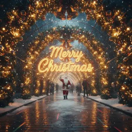 Merry Christmas Instagram Post Template Free - Free Merry Christmas Download
