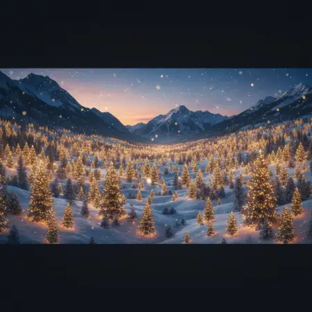 Free Merry Christmas Party Background Neon Lights Background Download