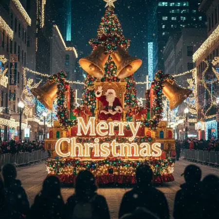 Merry Christmas Snow Background Wallpaper - Free Merry Christmas Download