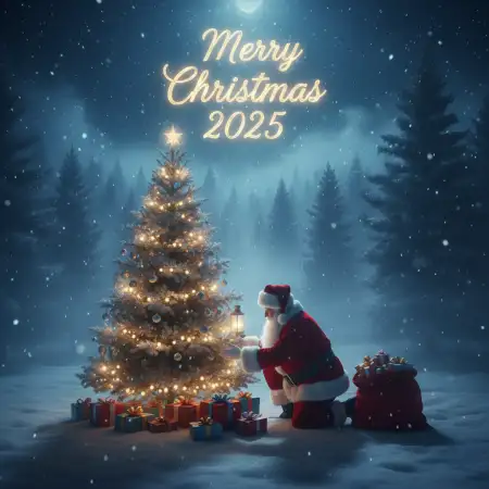 Free Merry Christmas Wishes For Boss 2025 Background Download