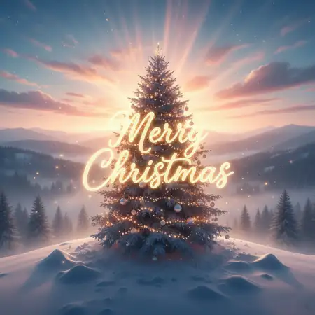 Free Merry Christmas Wishes For Office Use Background Download